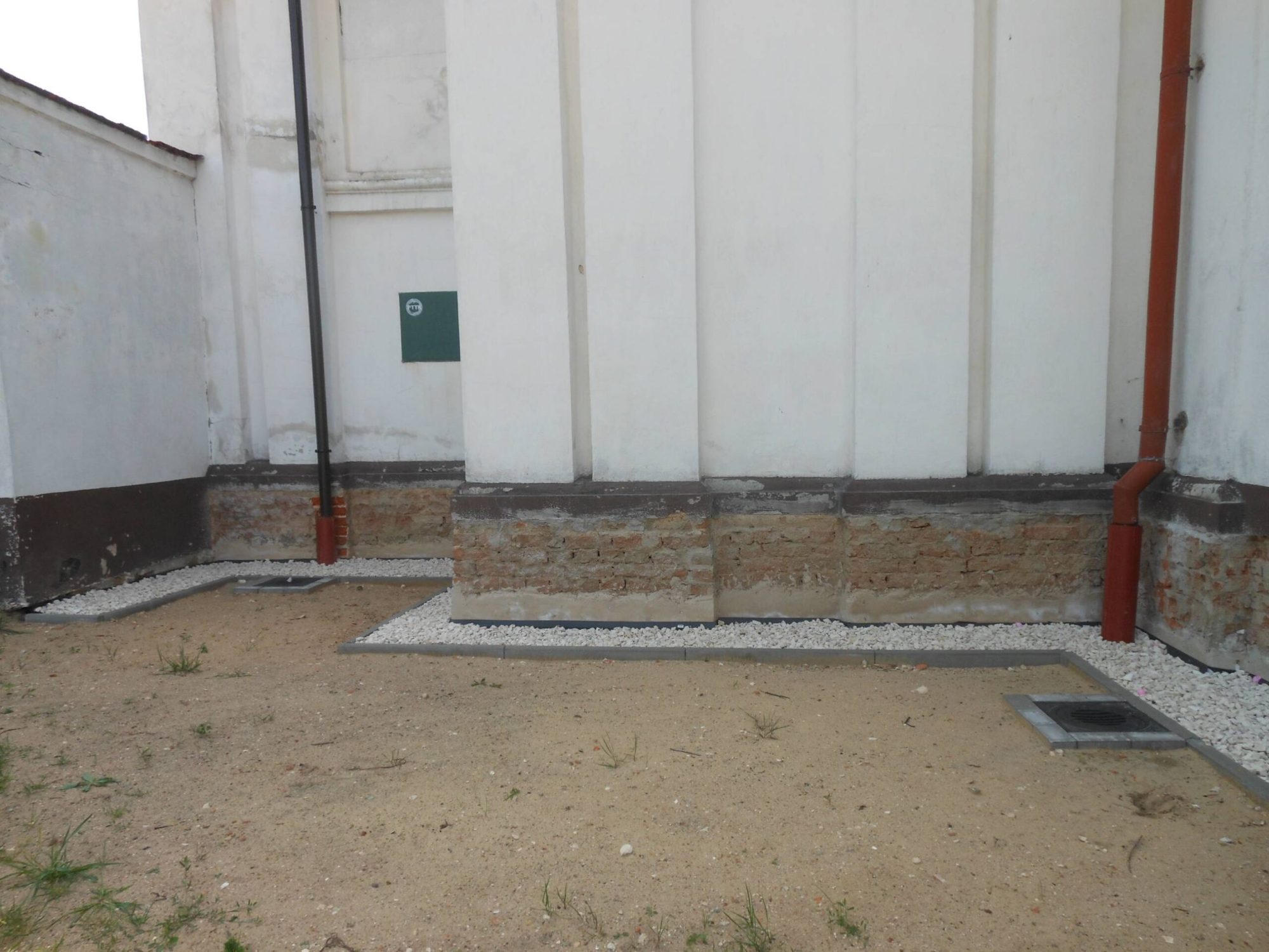 Prace budowlane, lipiec 2015