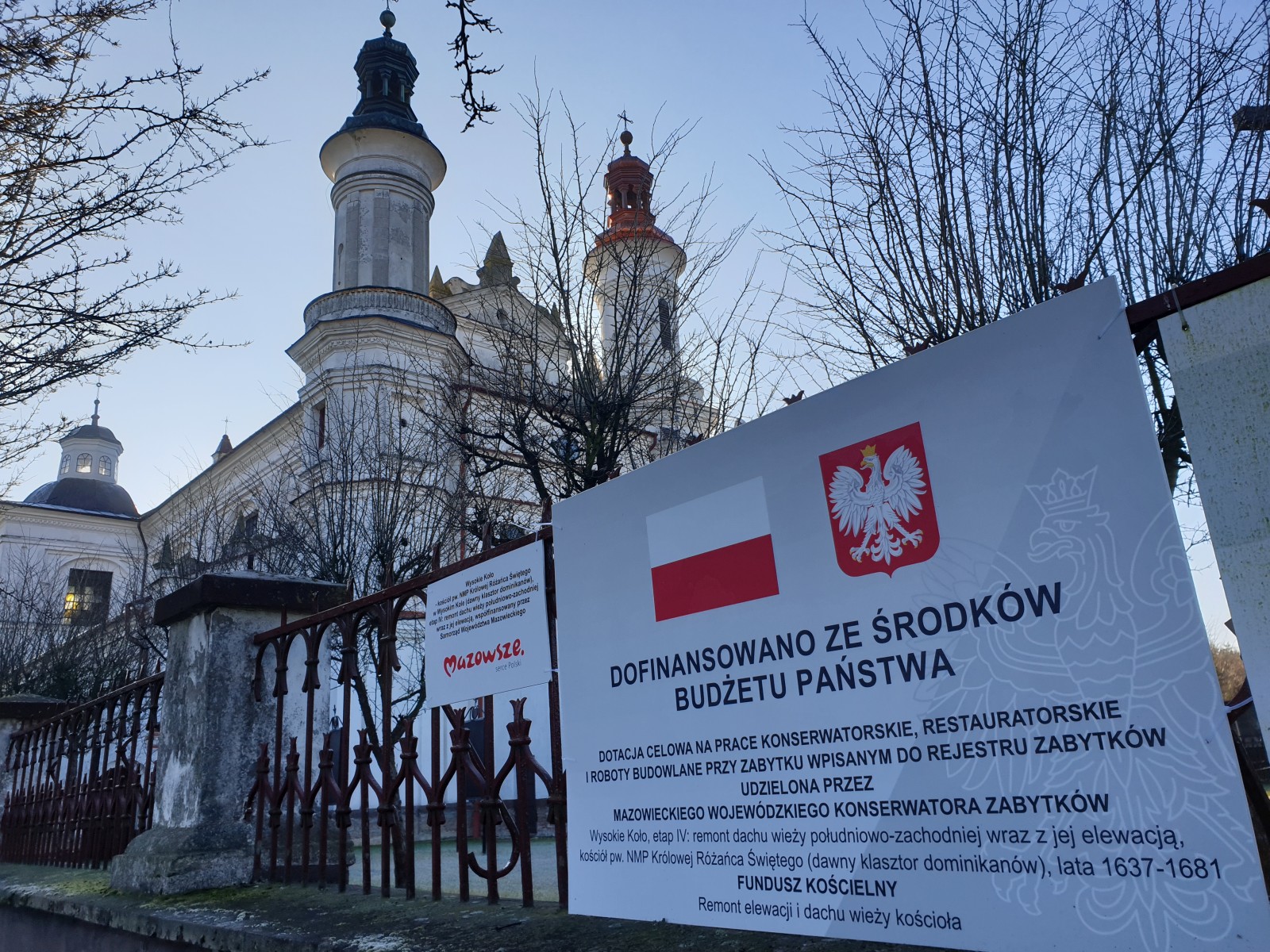 Wieża południowo-zachodnia, 2021