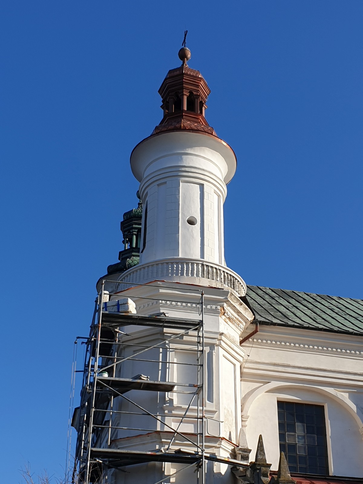 Wieża południowo-zachodnia, 2021