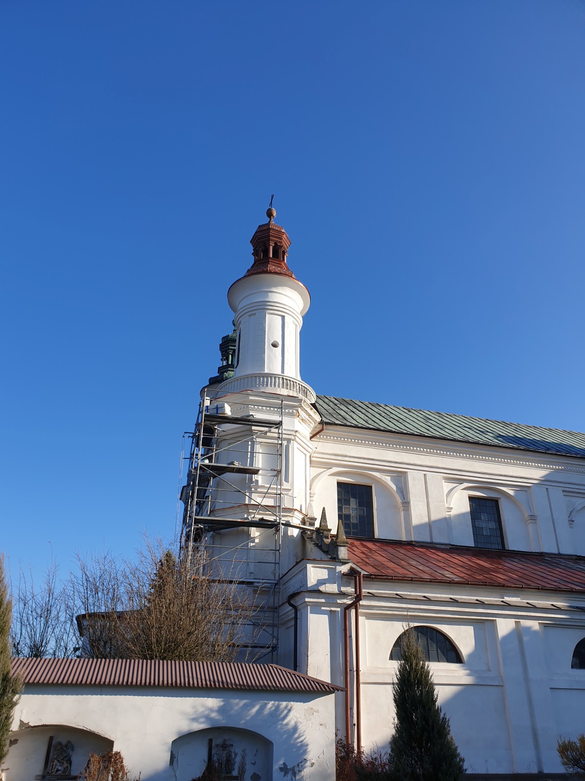 Wieża południowo-zachodnia, 2021